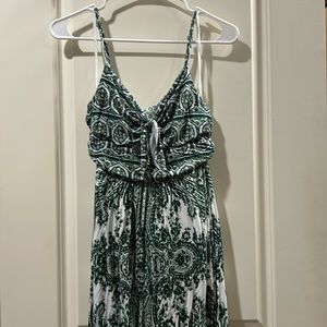 Like New! Anthropologie Moulinette Soeurs spaghetti strap paisley Maxi Dress S
